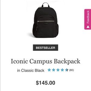 Vera Bradley Iconic Campus Backpack